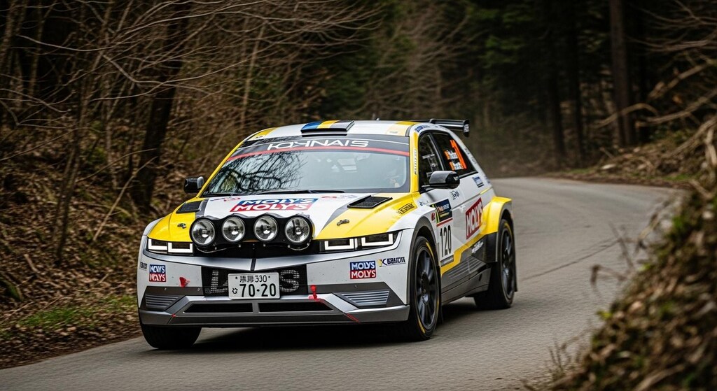 アイオニック5ラリーカー