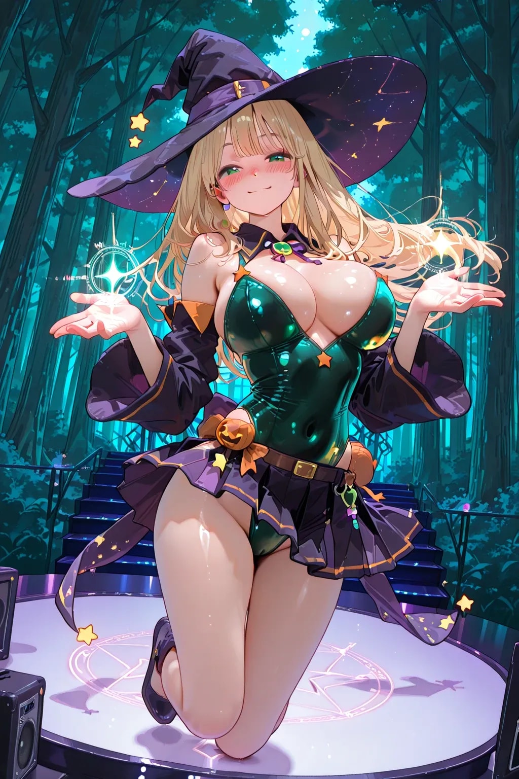 魔法も披露しちゃう