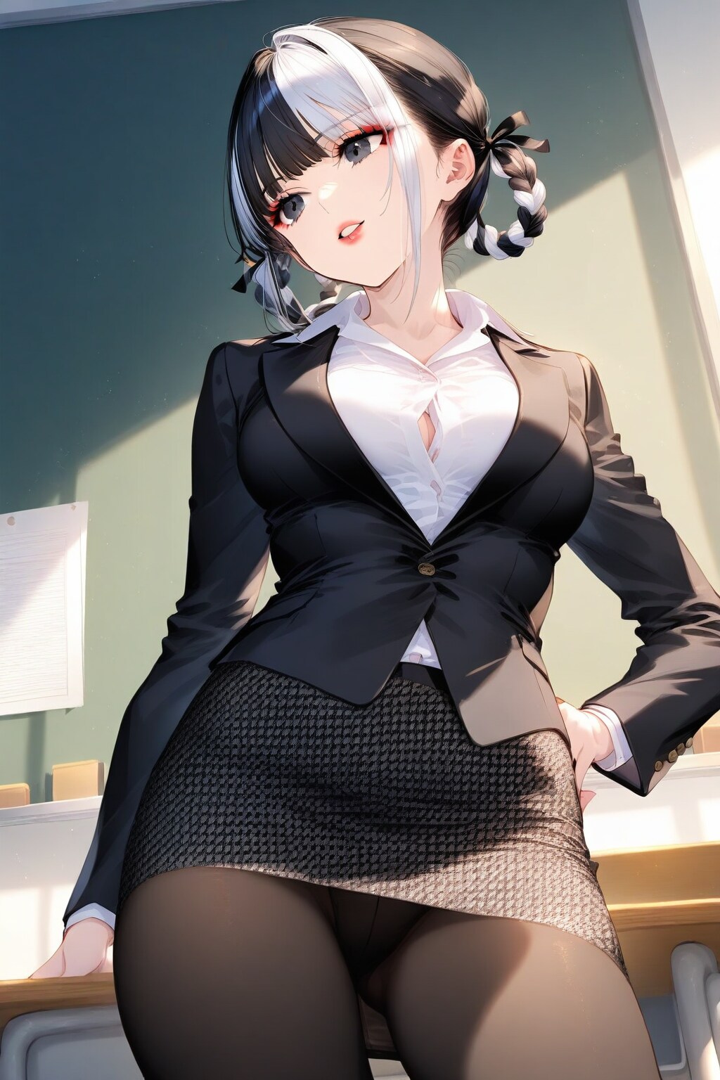 ヒソヒソ…(すごい先生きた)