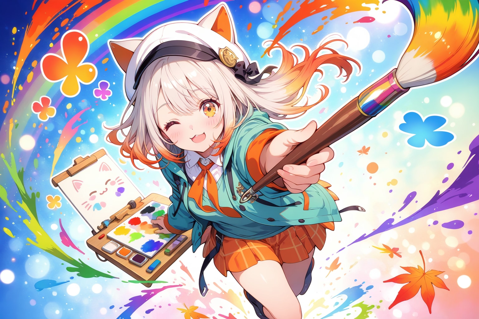 芸術の秋🐾 | の人気AIイラスト・グラビア