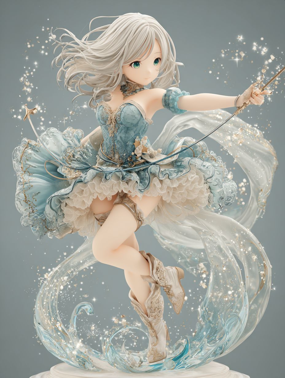 魔法少女のフィギュア