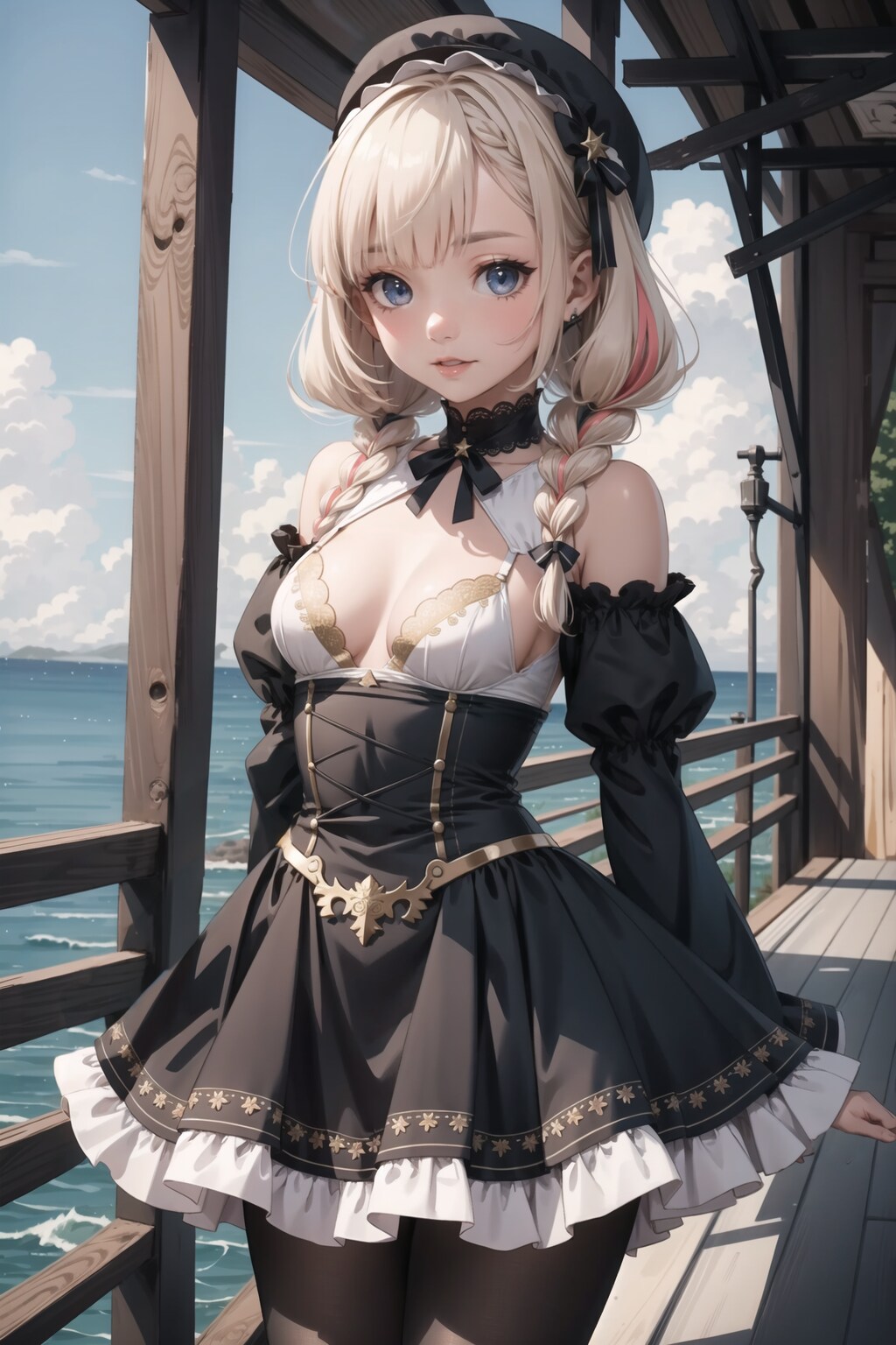 黒いドレスの少女2