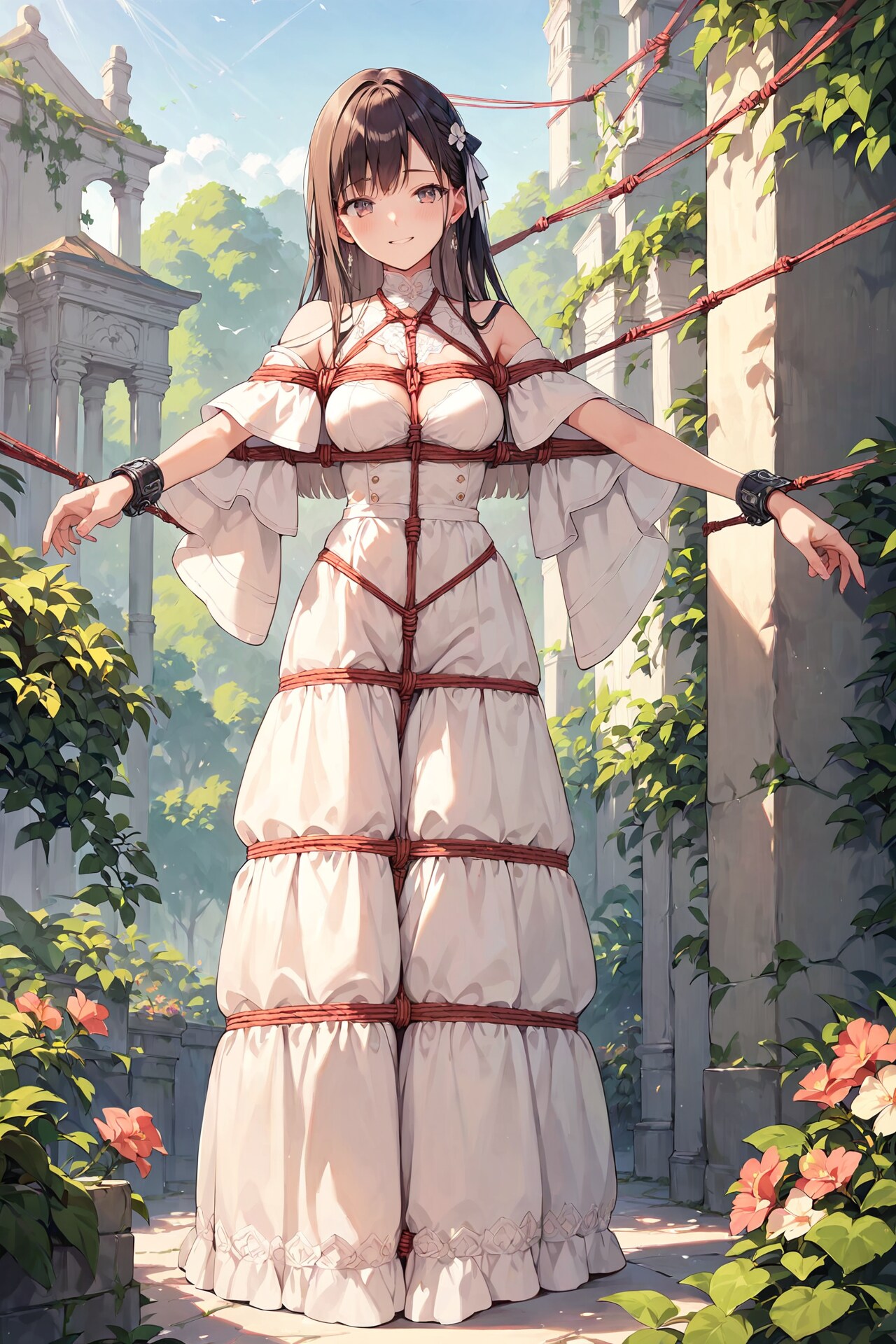 ボンデージを楽しむ少女(16)