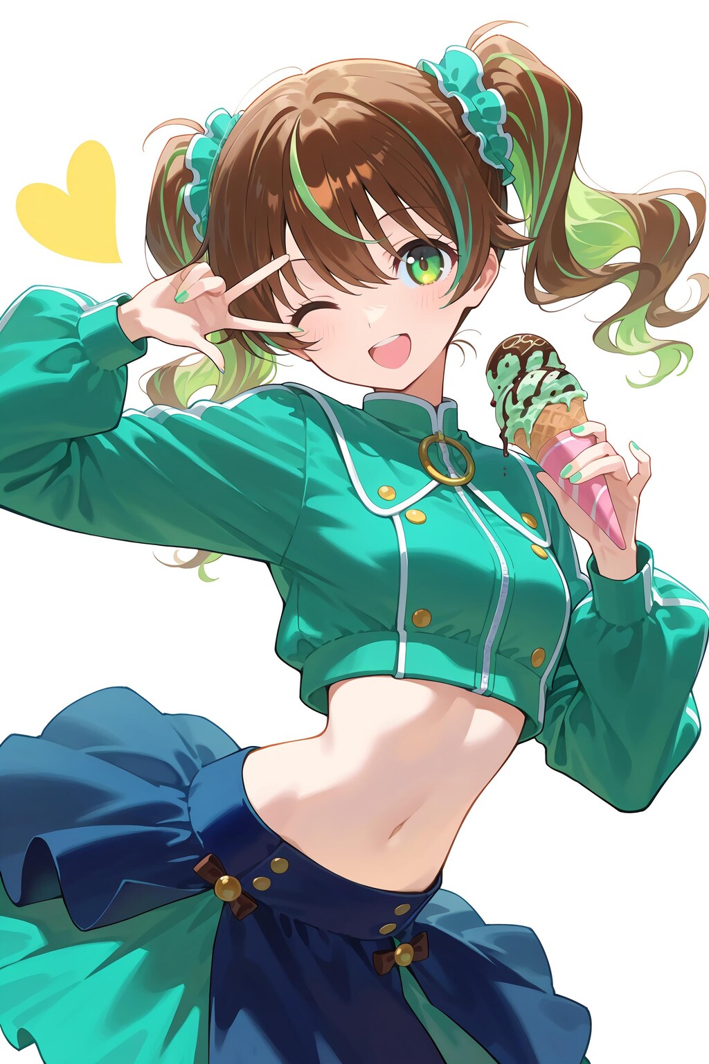 チョコミントカラー