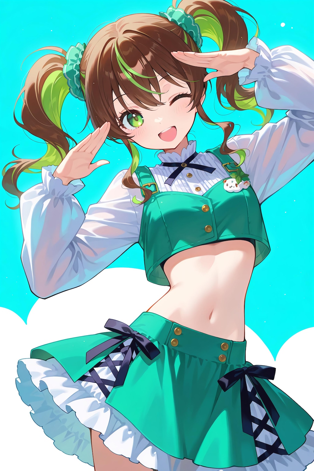 チョコミントカラー