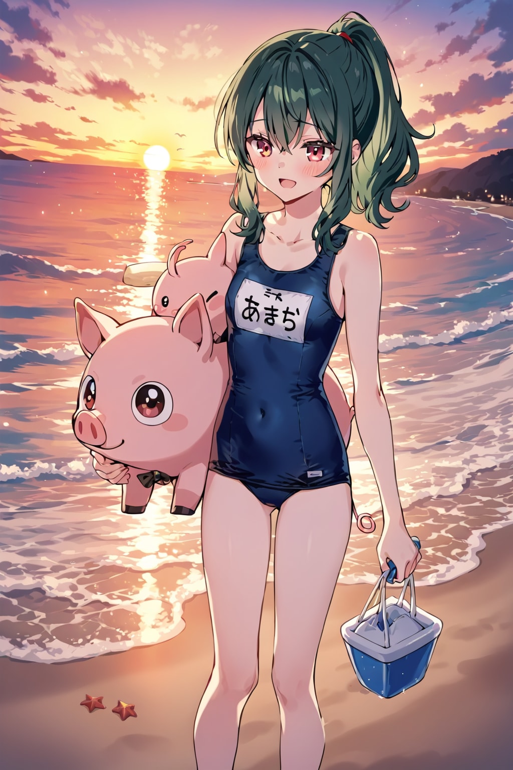豚の浮き具