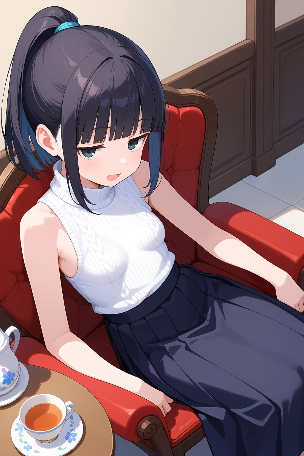 ん？ああ、おかえりなさい