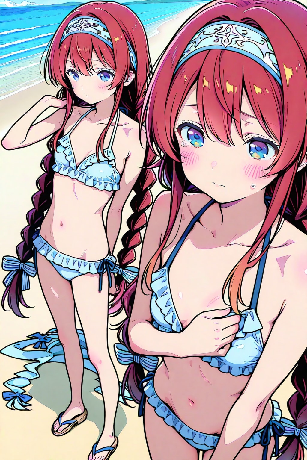 赤上家水着コンテスト・赤上小織