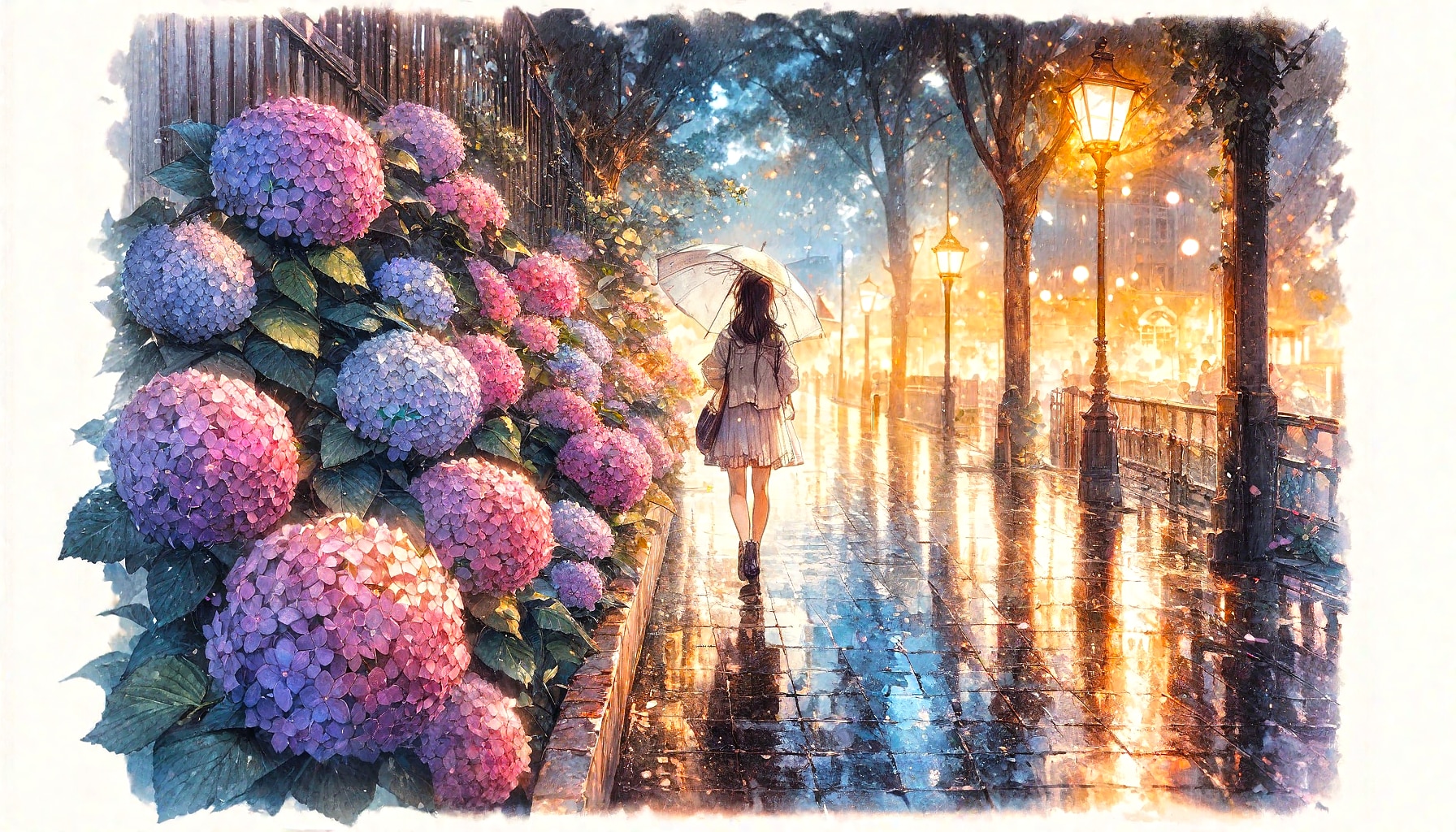 花と少女85 | の人気AIイラスト・グラビア