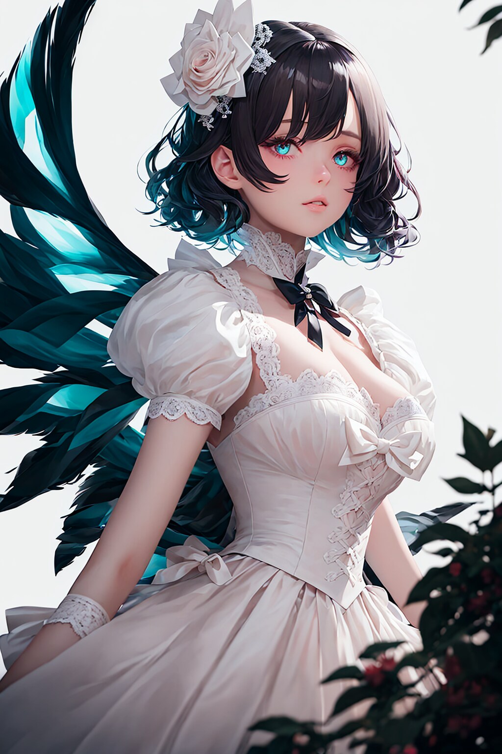 黒い翼のお姉さん
