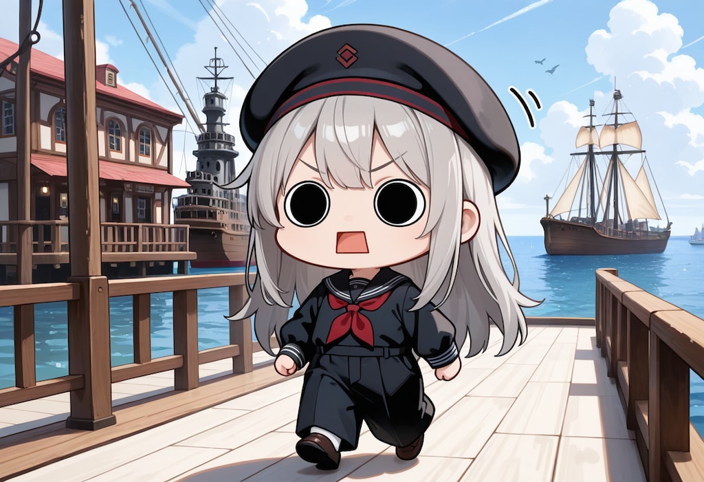 港のえらいこっちゃ嬢