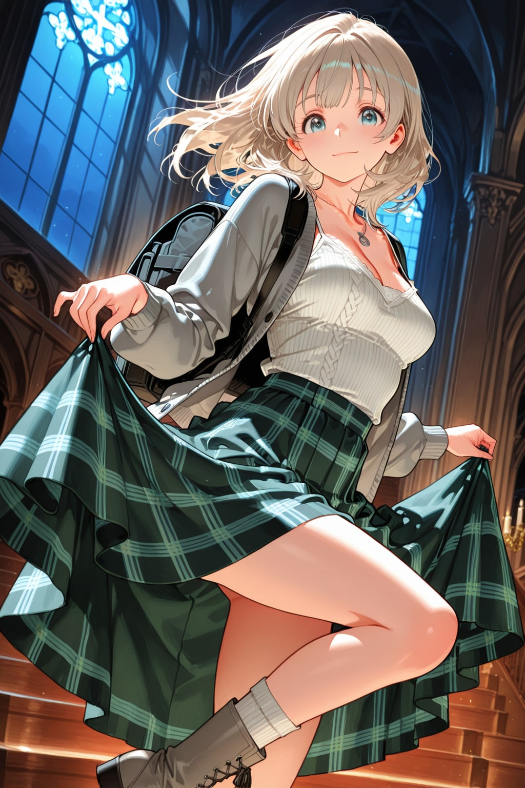 決めポーズをとるJD(企画参加) | の人気AIイラスト・グラビア