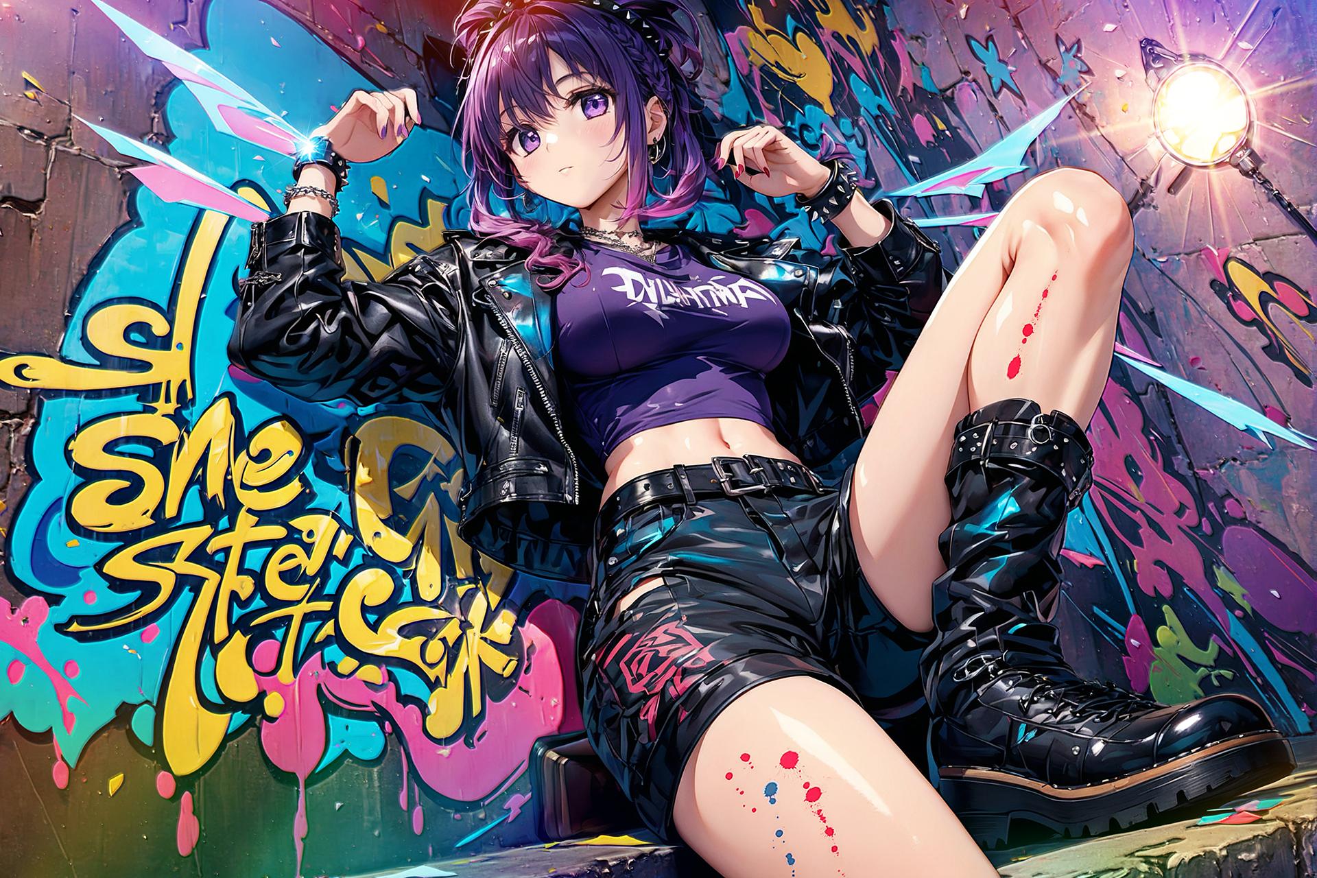 グラフィティ・リリック | の人気AIイラスト・グラビア