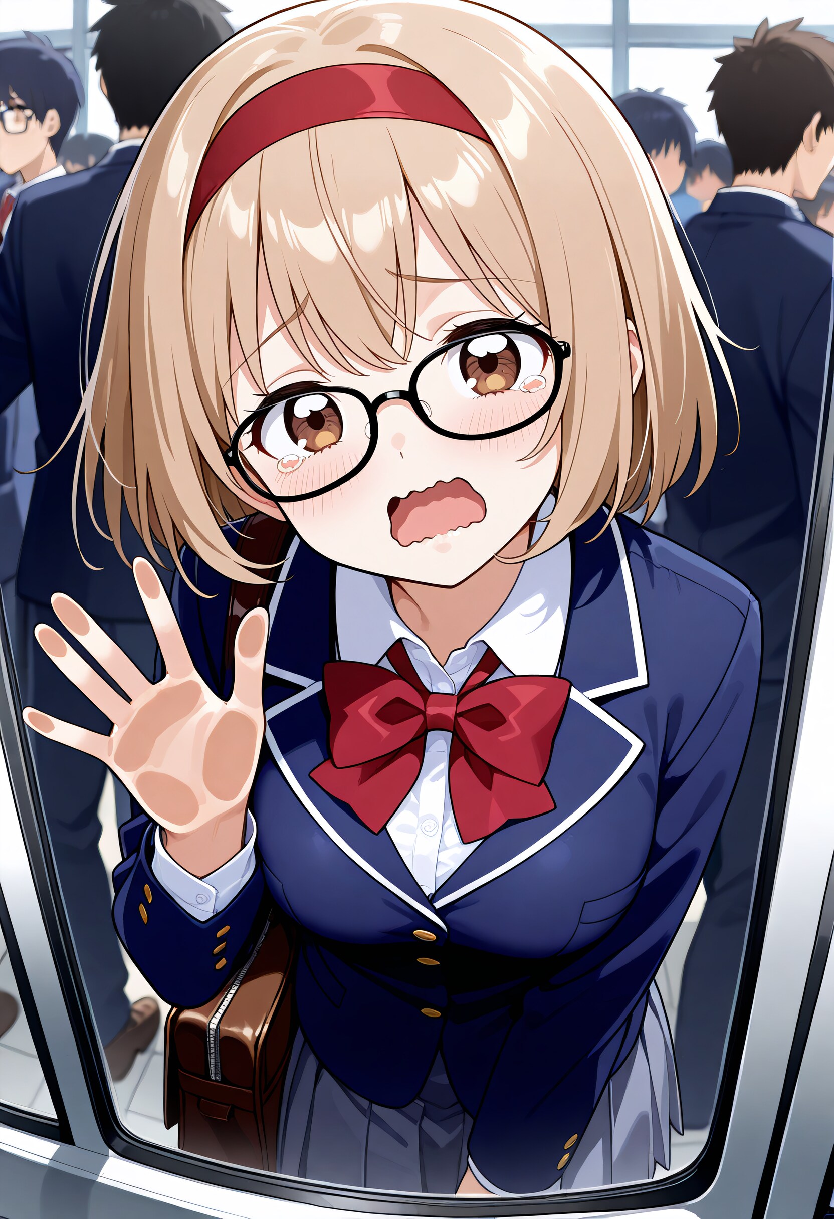 つ、つぶれる…！ | の人気AIイラスト・グラビア