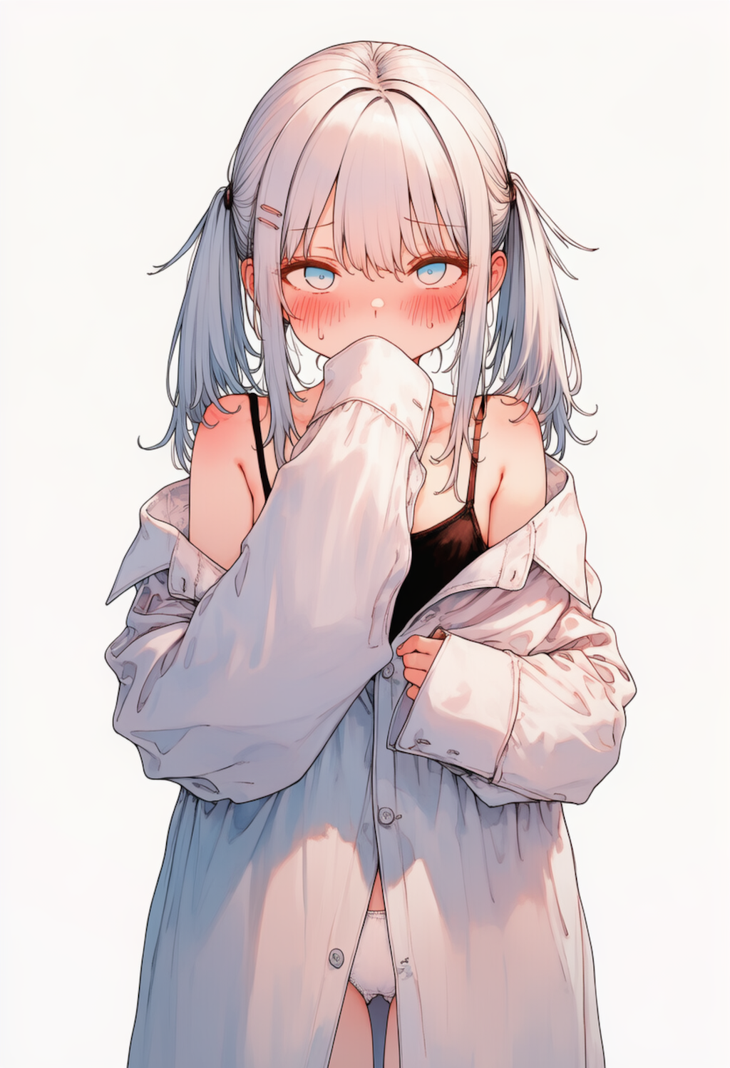 透けて見える彼シャツアリアちゃん_0422