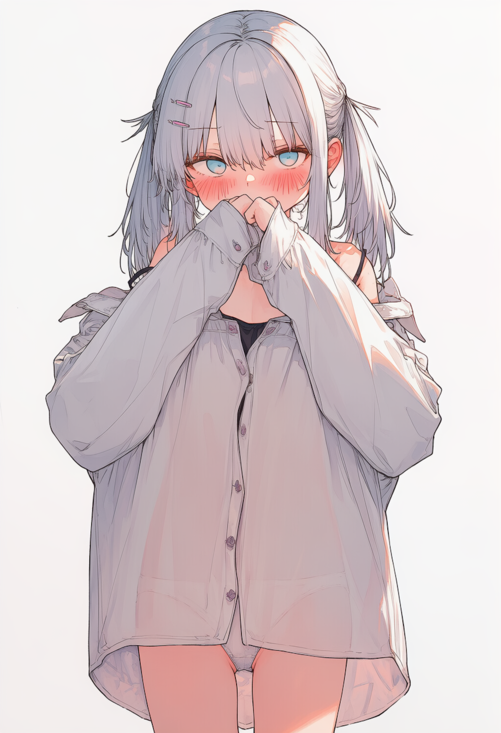 透けて見える彼シャツアリアちゃん_0422