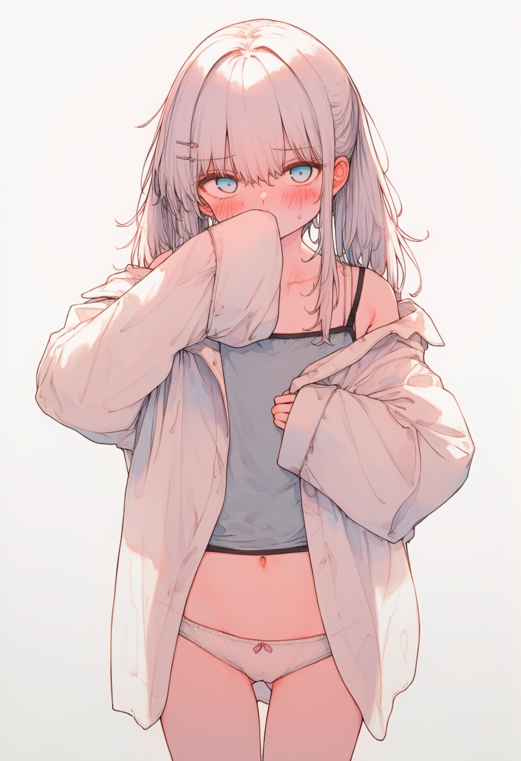 透けて見える彼シャツアリアちゃん_0422