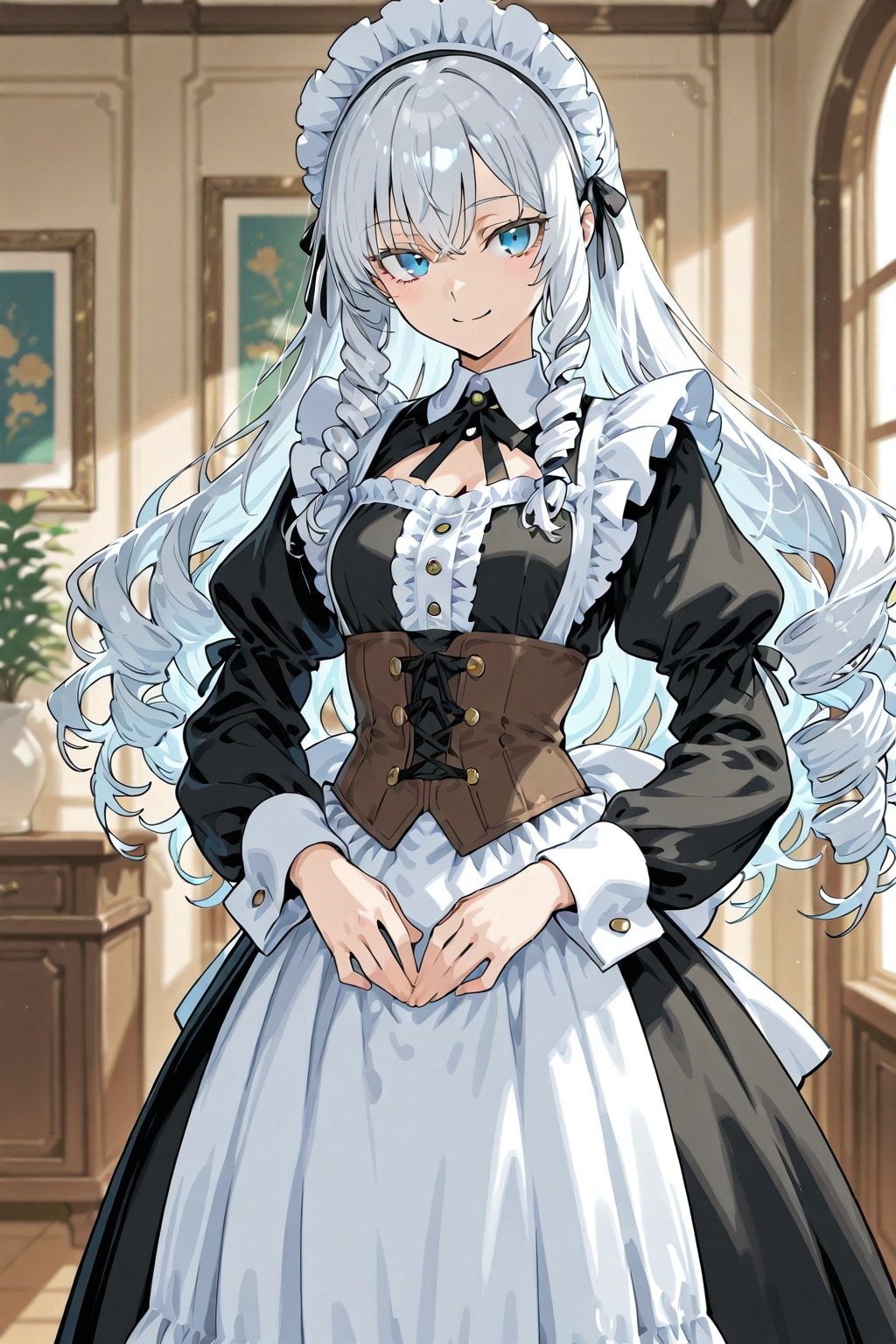 3/26 お館様・・・今朝はお早いお目覚めですね。 | の人気AIイラスト・グラビア