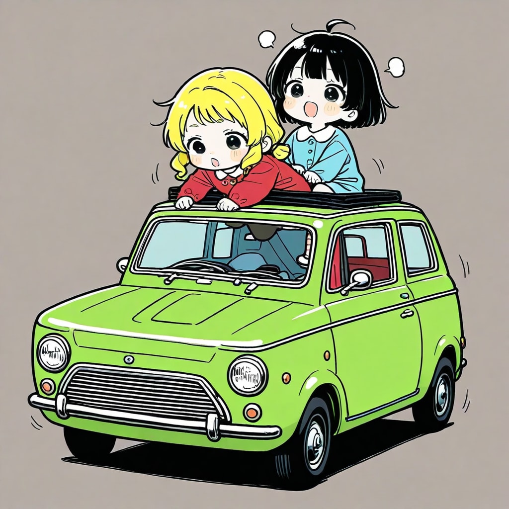 ドライブ気分。