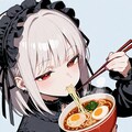 ジト目、ハンドガン＆ラーメンお姉やん 2枚目