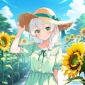 ひまわり公園、散歩中 2枚目