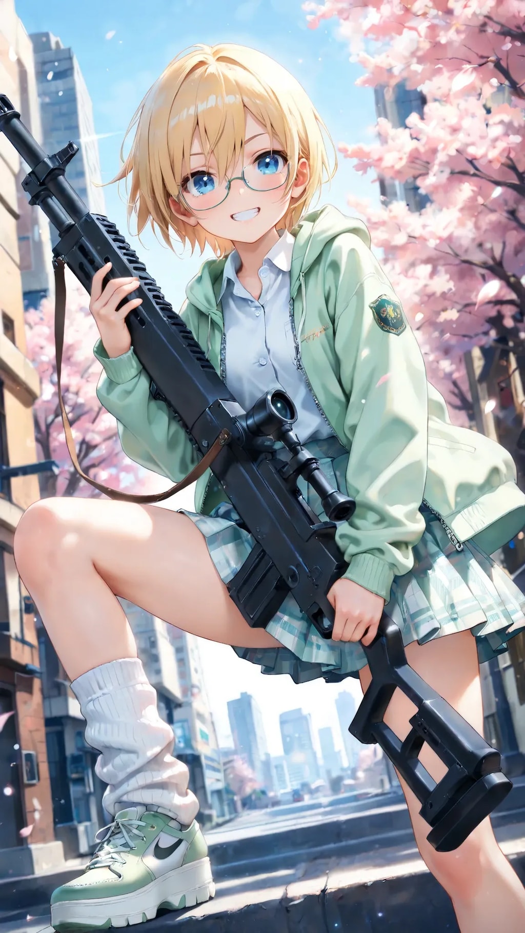 武器もって駆けつける