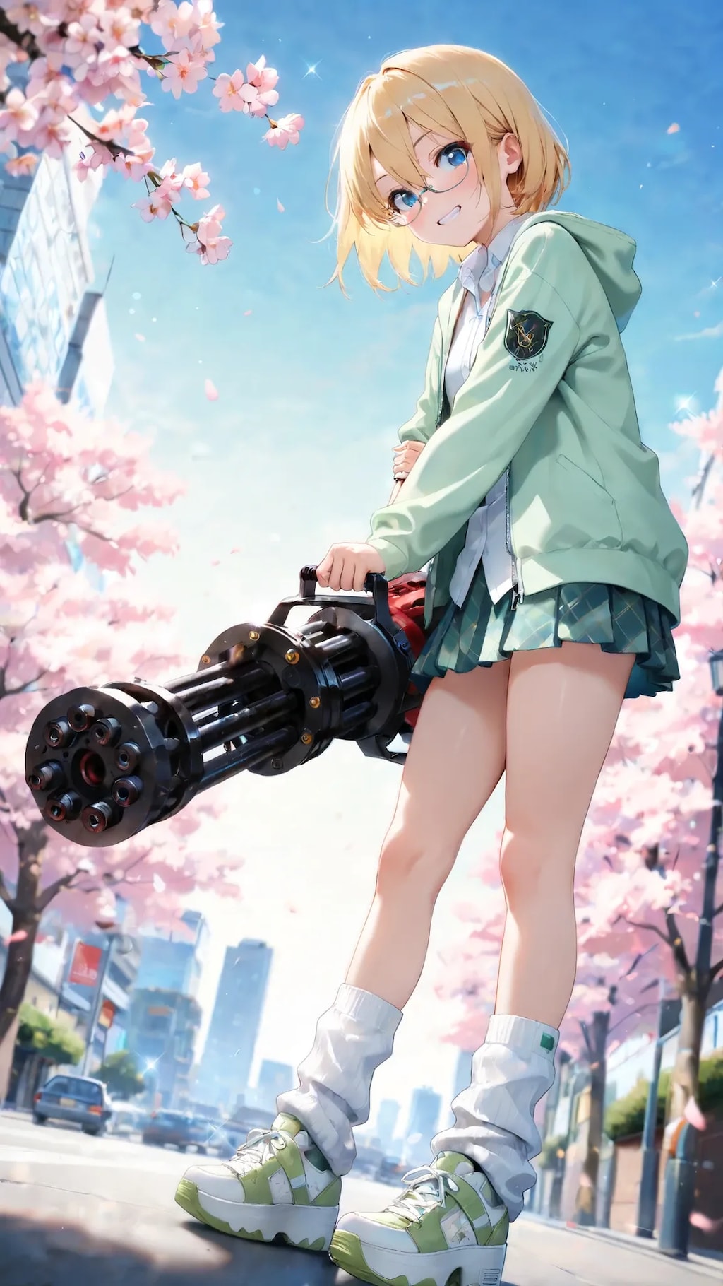 武器もって駆けつける