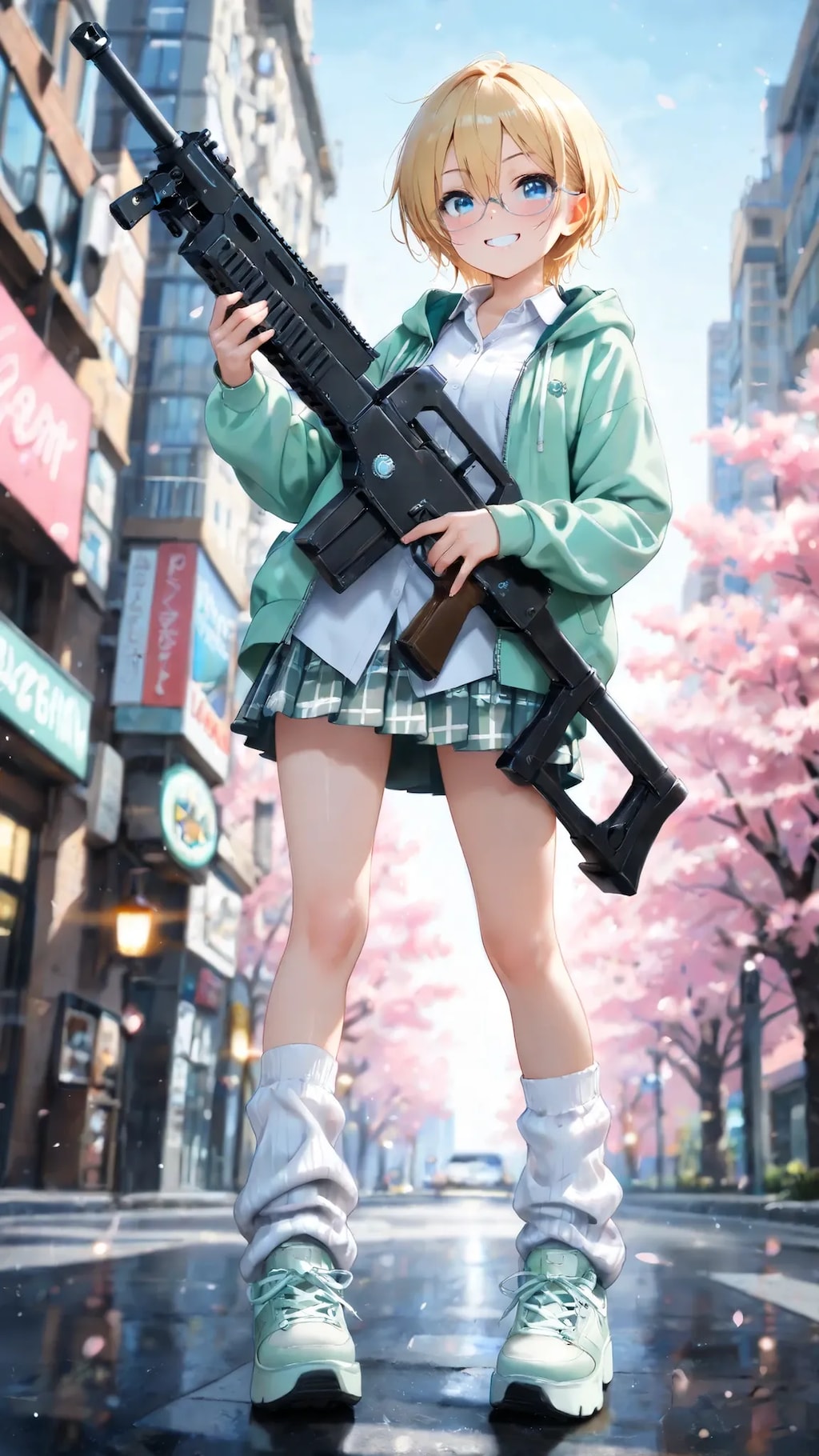 武器もって駆けつける