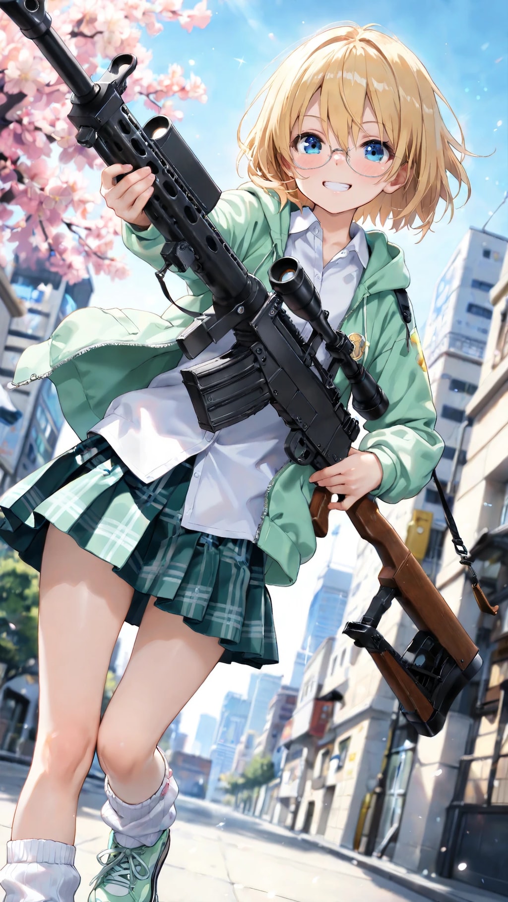 武器もって駆けつける