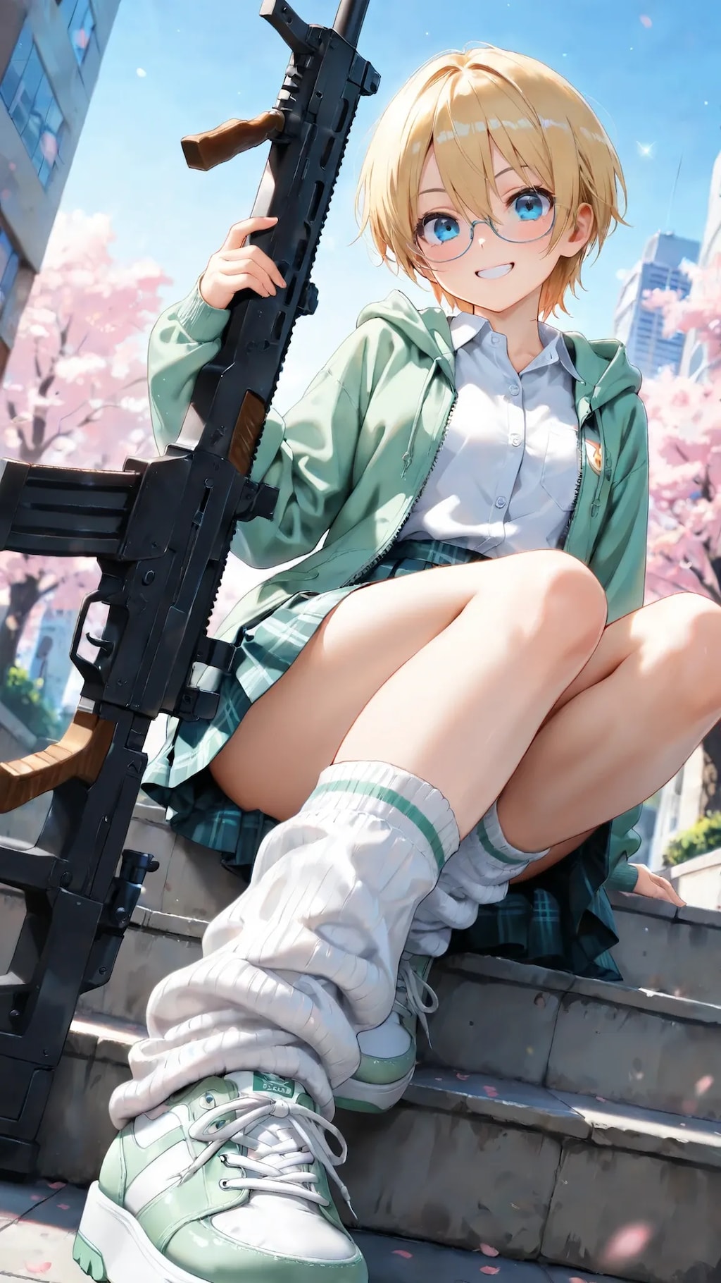 武器もって駆けつける