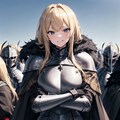 軍勢を率いるブロンドの女騎士さん４（腕組み） 3枚目
