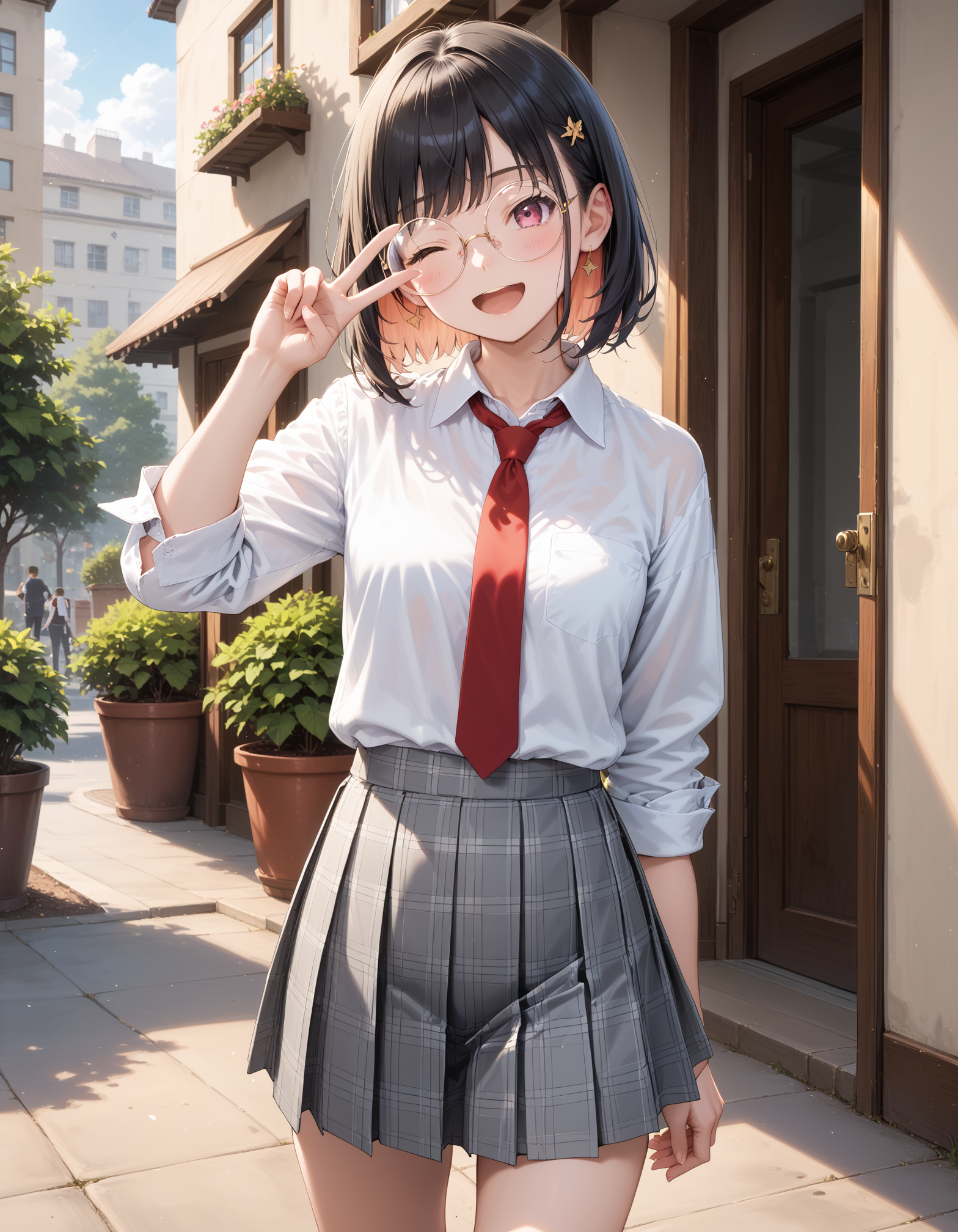 ぴーす | の人気AIイラスト・グラビア