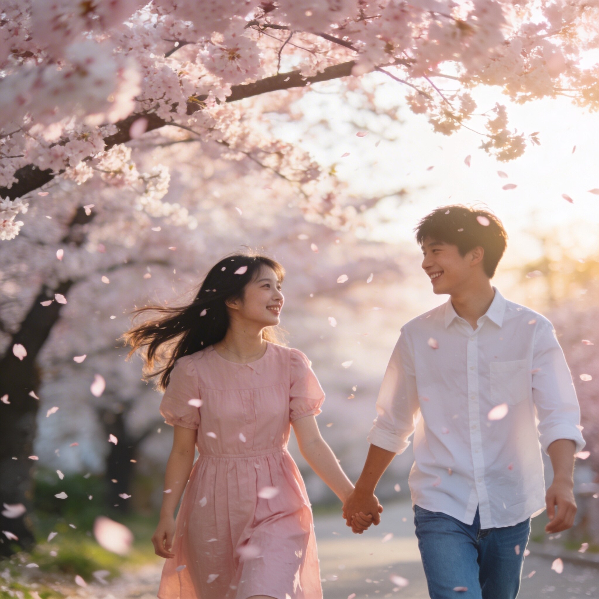 春デ―ト | の人気AIイラスト・グラビア