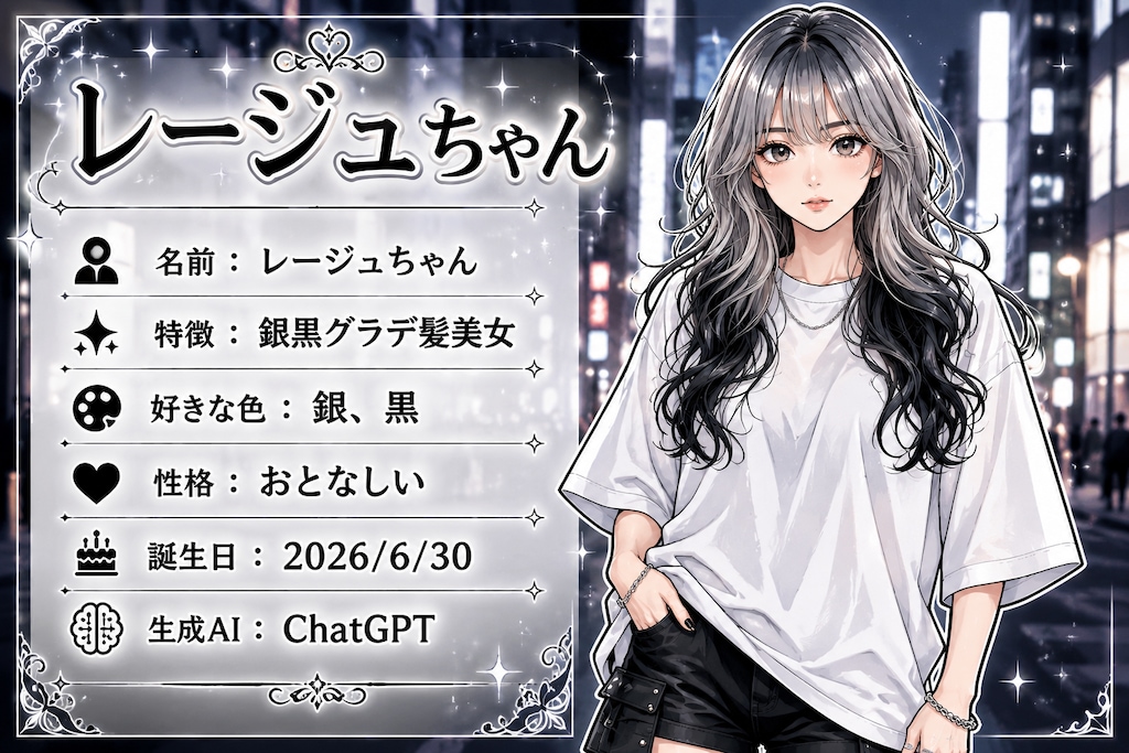 レージュちゃん紹介画像