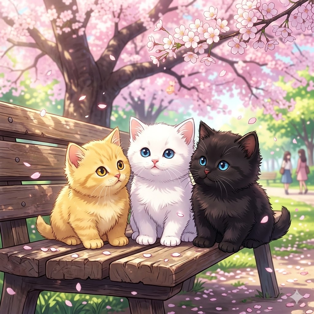 マンチカン３匹 １ | の人気AIイラスト・グラビア