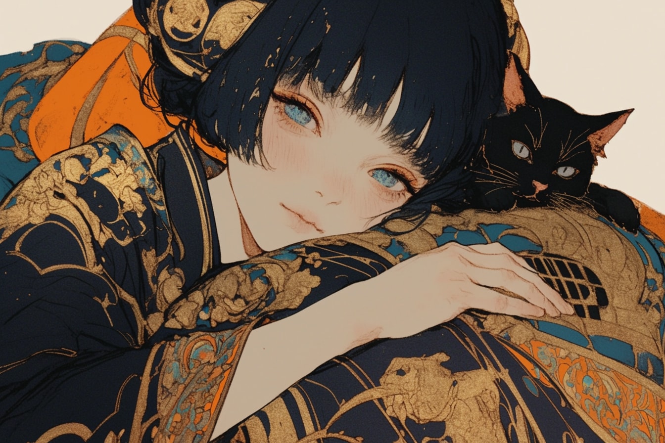 世紀末・猫🐈✨51 | の人気AIイラスト・グラビア