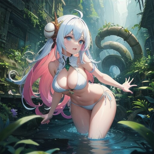 廃墟の怪物