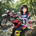 暑いので水辺へ行きます 5枚目