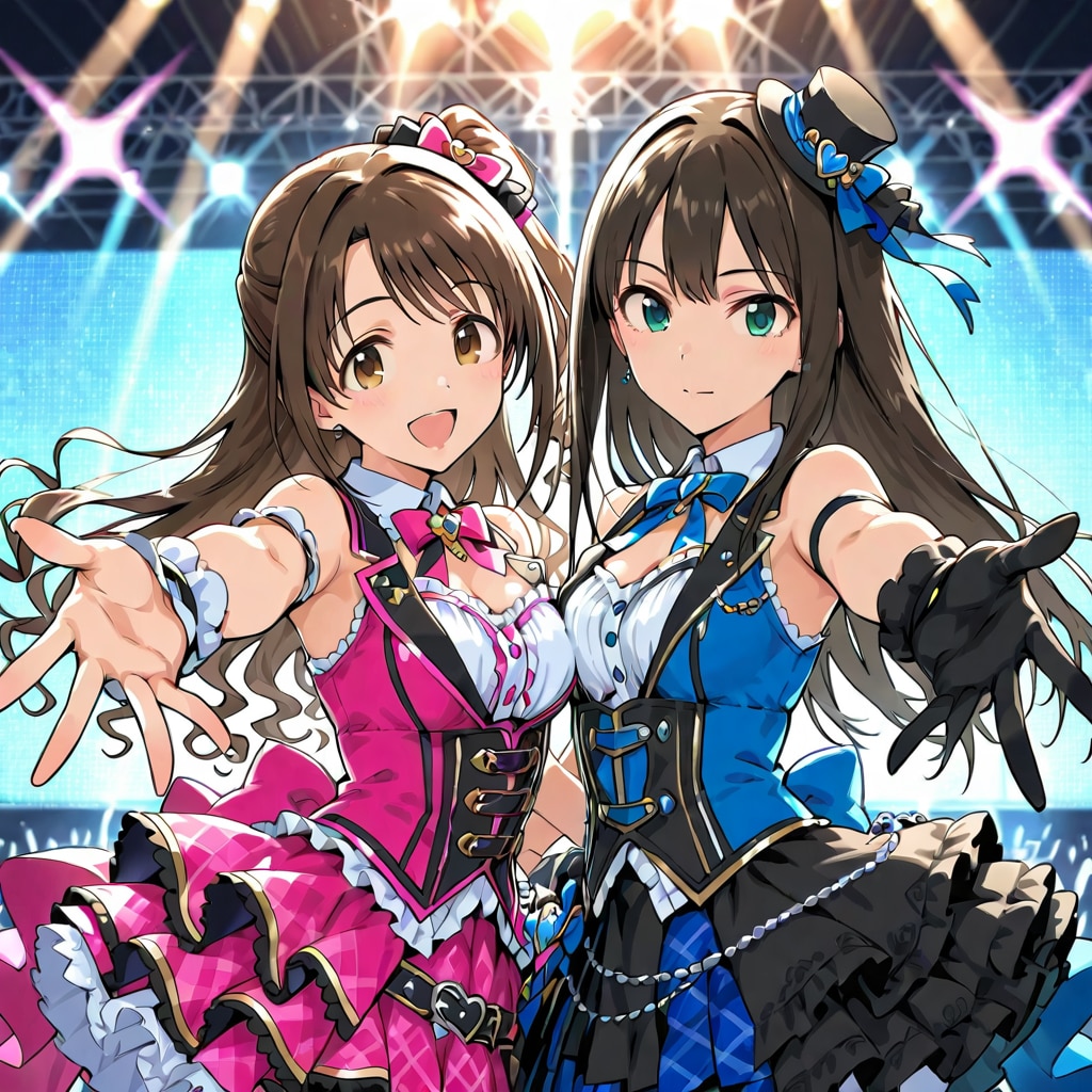 島村卯月&渋谷凛 | の人気AIイラスト・グラビア