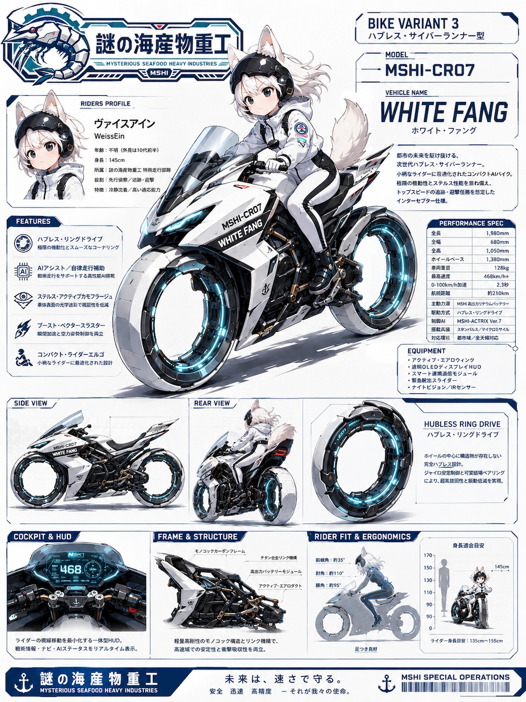 ヴァイスアイン専用バイク（未来編）