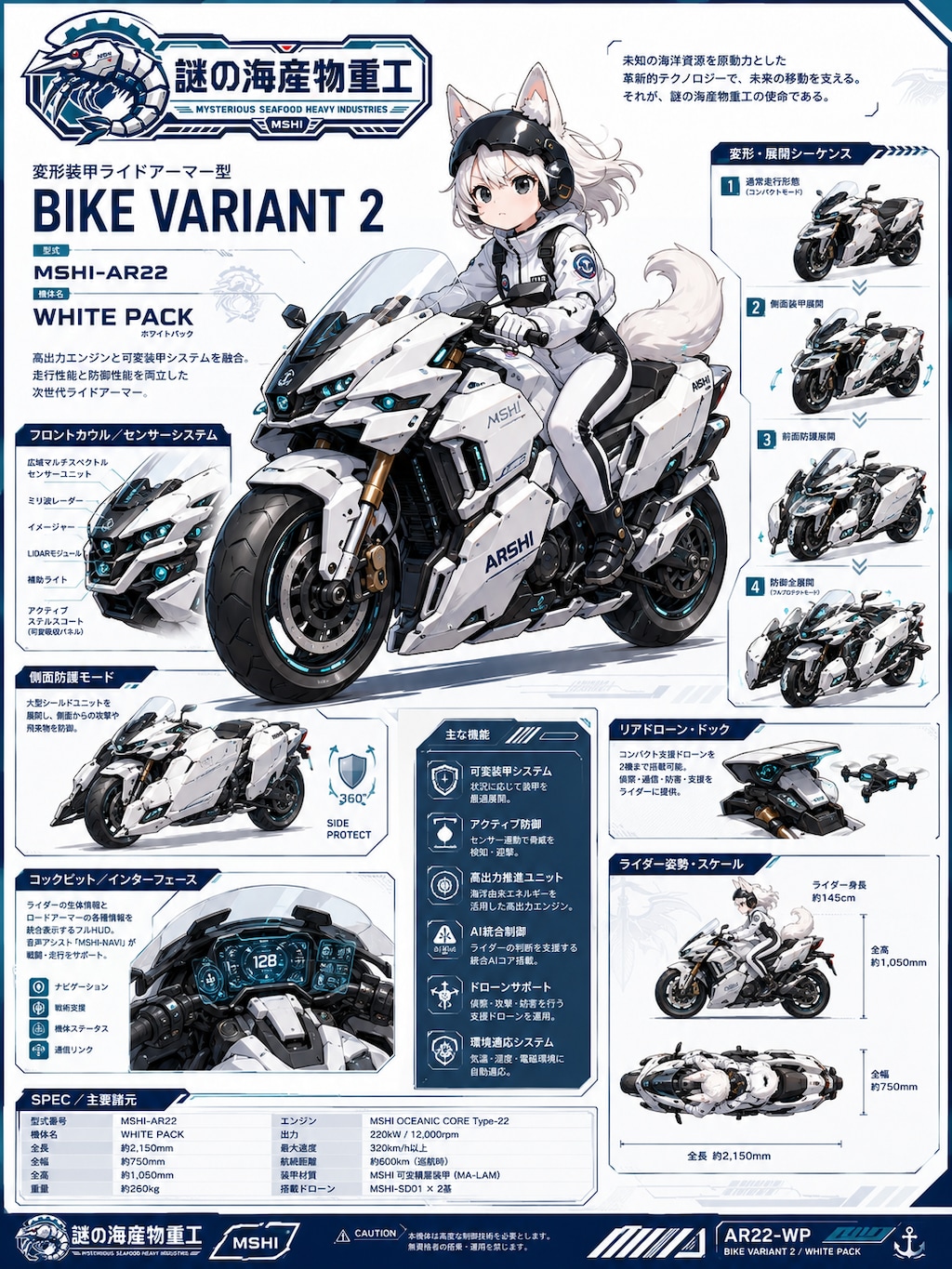 ヴァイスアイン専用バイク（未来編）