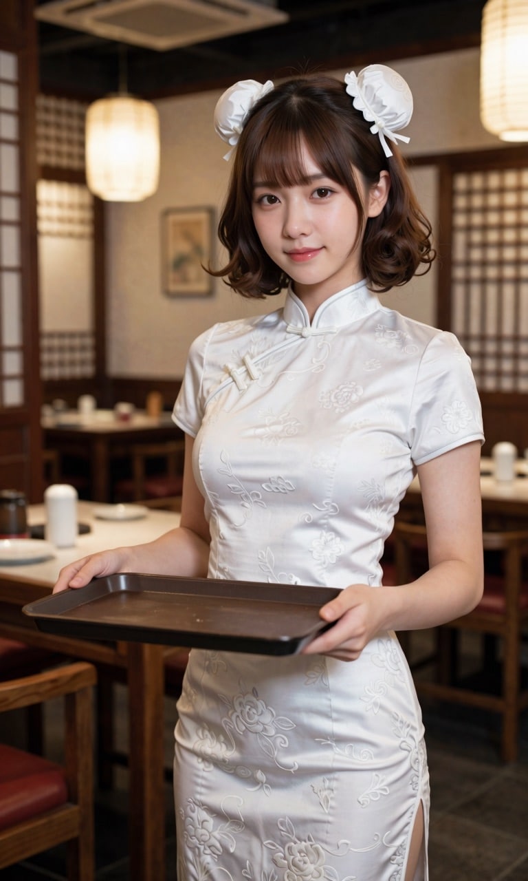 マコちゃんのチャイナドレス