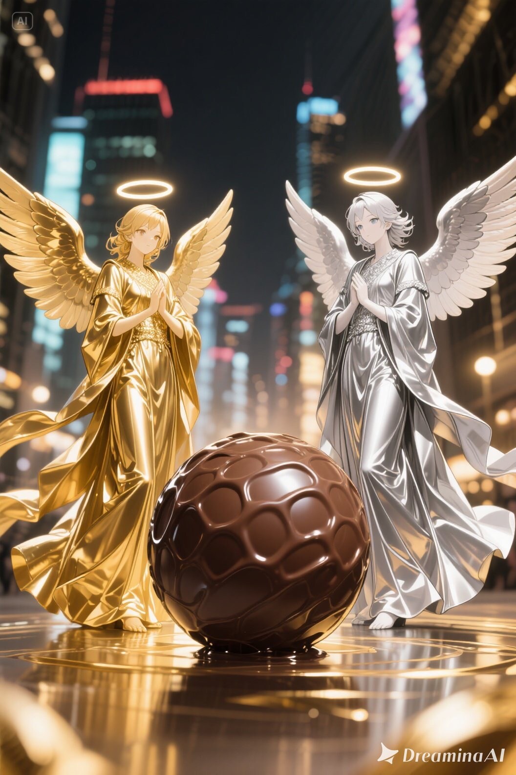 金と銀のエンゼル475 | の人気AIイラスト・グラビア