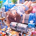 ぐったりな小さな女の子 4枚目