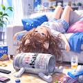 ぐったりな小さな女の子 5枚目