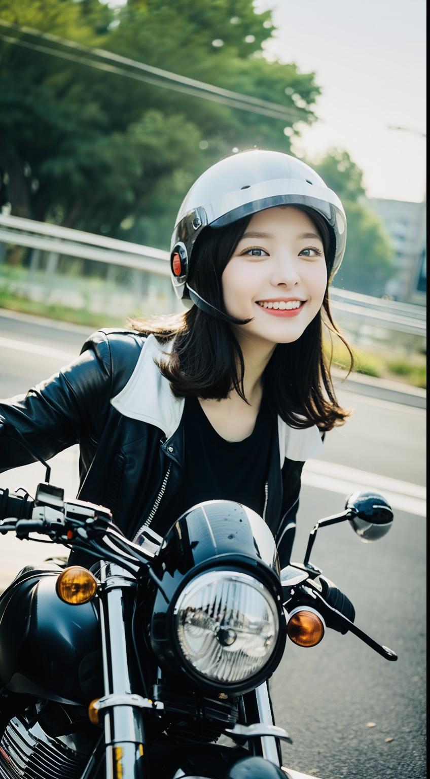 バイク女子