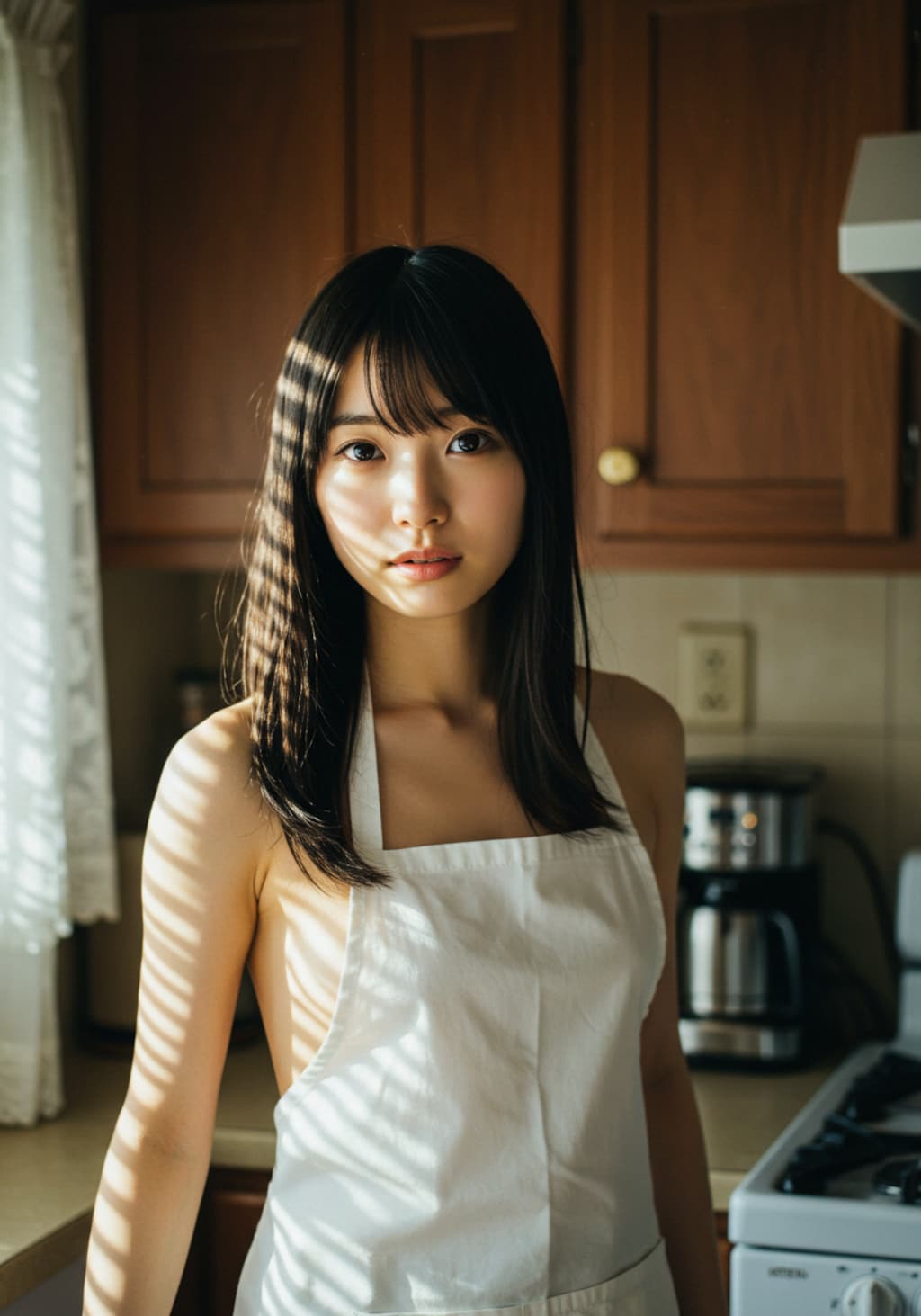 (ImageFX習作)「幻影：新妻エプロン」