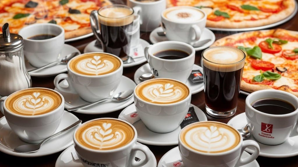 摩訶不思議食堂のピザ食べ放題と珈琲飲み放題のセット