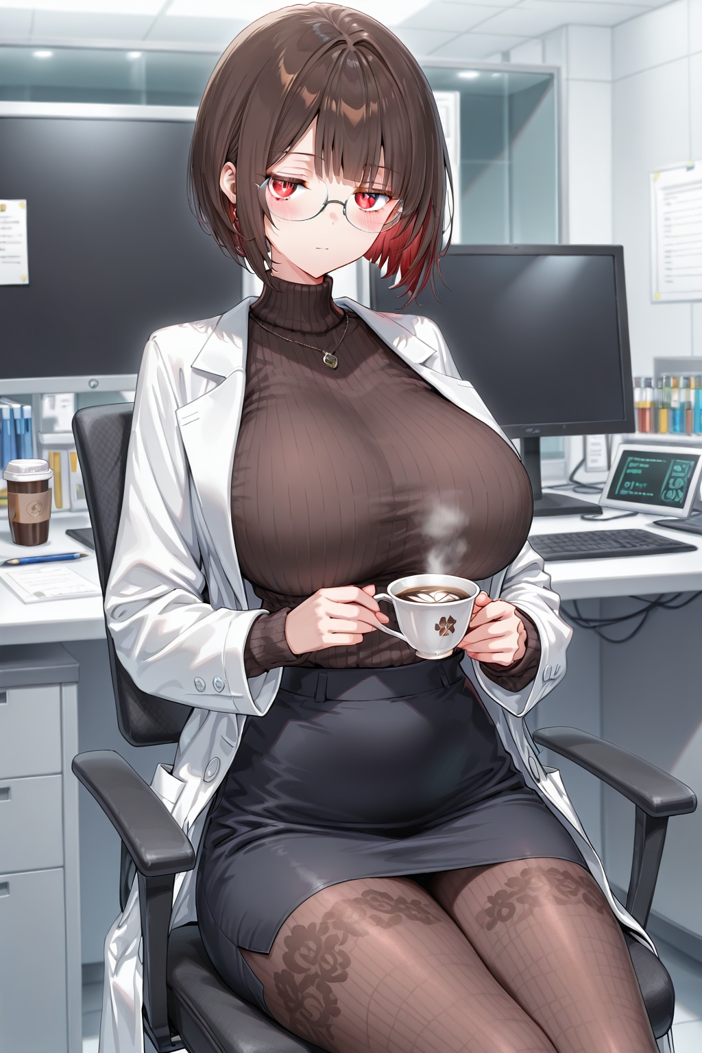 早紀ちゃんの研究室