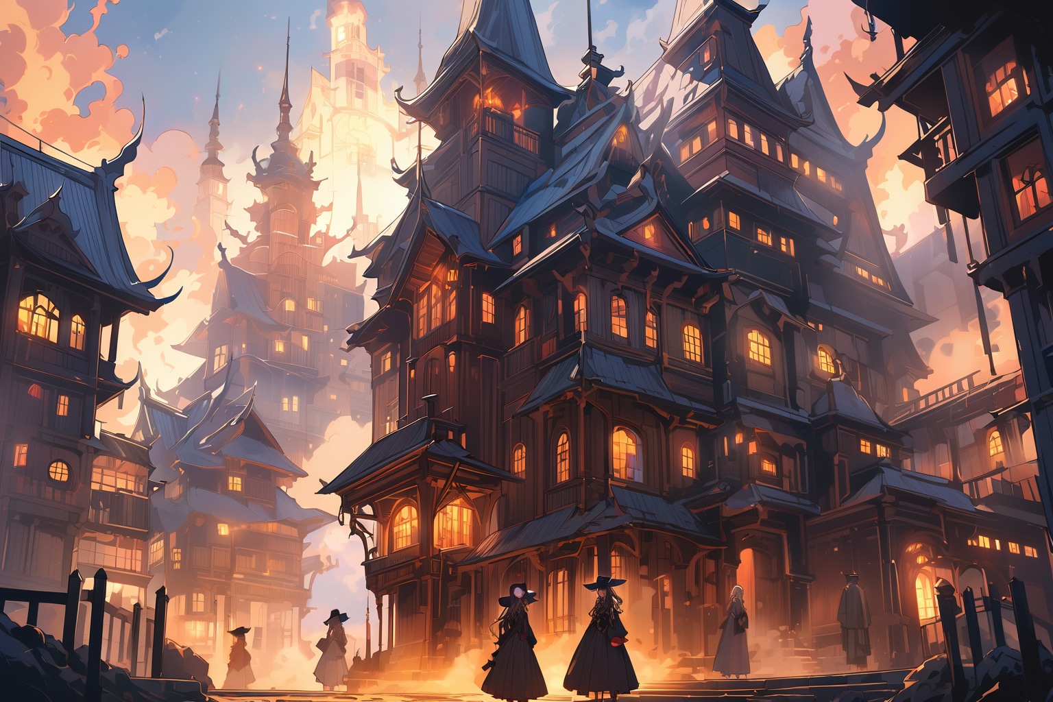 投稿企画：ミステリアスな館（VEGA） | の人気AIイラスト・グラビア